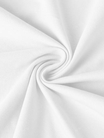 SXV Vintage Women's Casual Cotton Letter Print Round Neck Long Sleeve T-Shirt, Loose Fit & Versatile, Spring