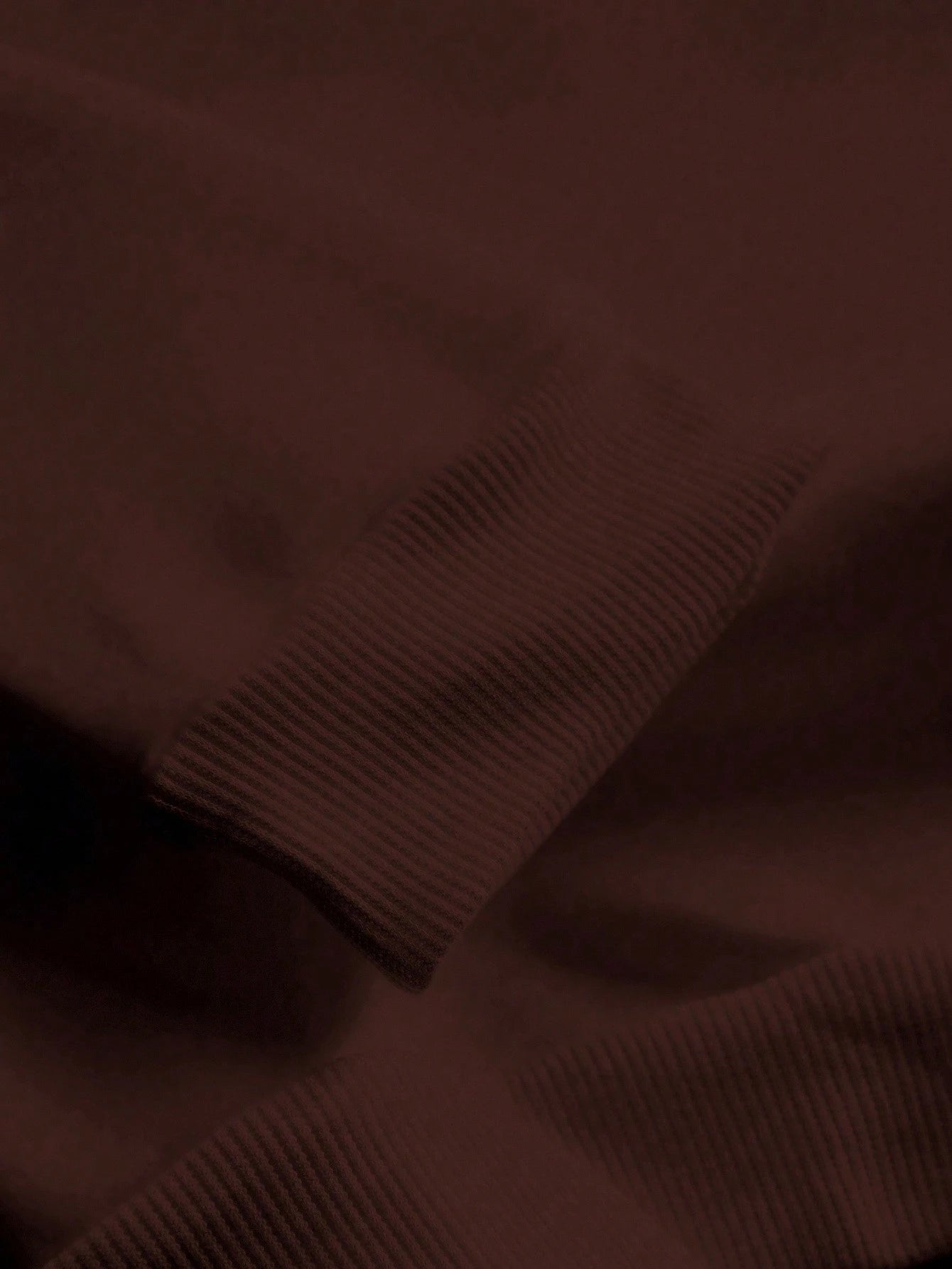 SXV Women's Casual Coffee Letter Embroidery Sweatshirt