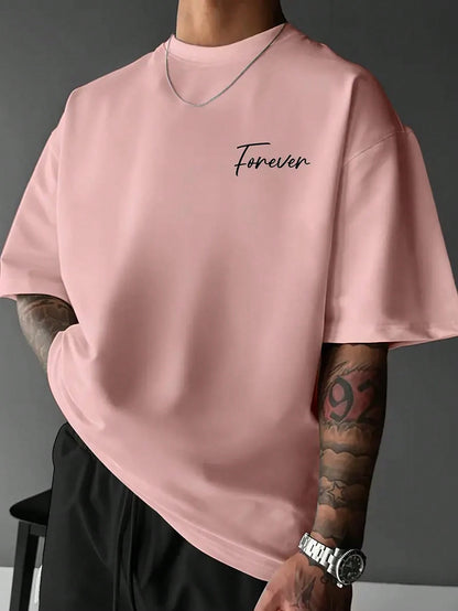 SXV Blessed Forever Casual Versatile Simple Printed Element Short Sleeve T-Shirt