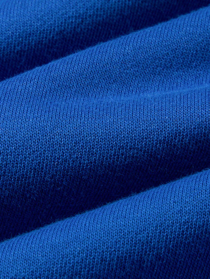 SXV NEVER GIVE UP Letter Slogan & Scratch Print Casual Loose Fit Hoodie Sweatshirt