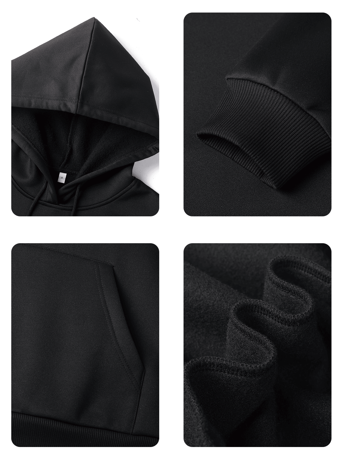 SXV Winter New Simple Ins 23 Graphic Print Casual Crew Neck Dark Grey Fashionable Versatile Pullover Hoodie