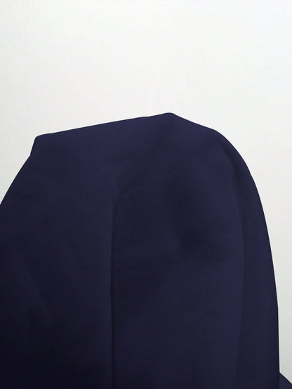 SXV Women's Autumn Open Shoulder Red Oversized Sweatshirt