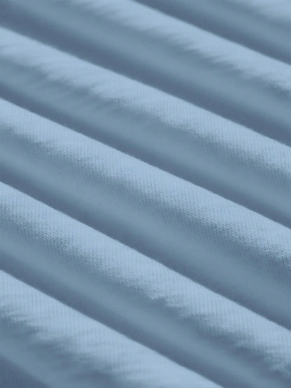 SXV Casual Minimalist Cat Print Pattern Loose Fit Crew Neck Long Sleeve Hoodie Sweatshirt