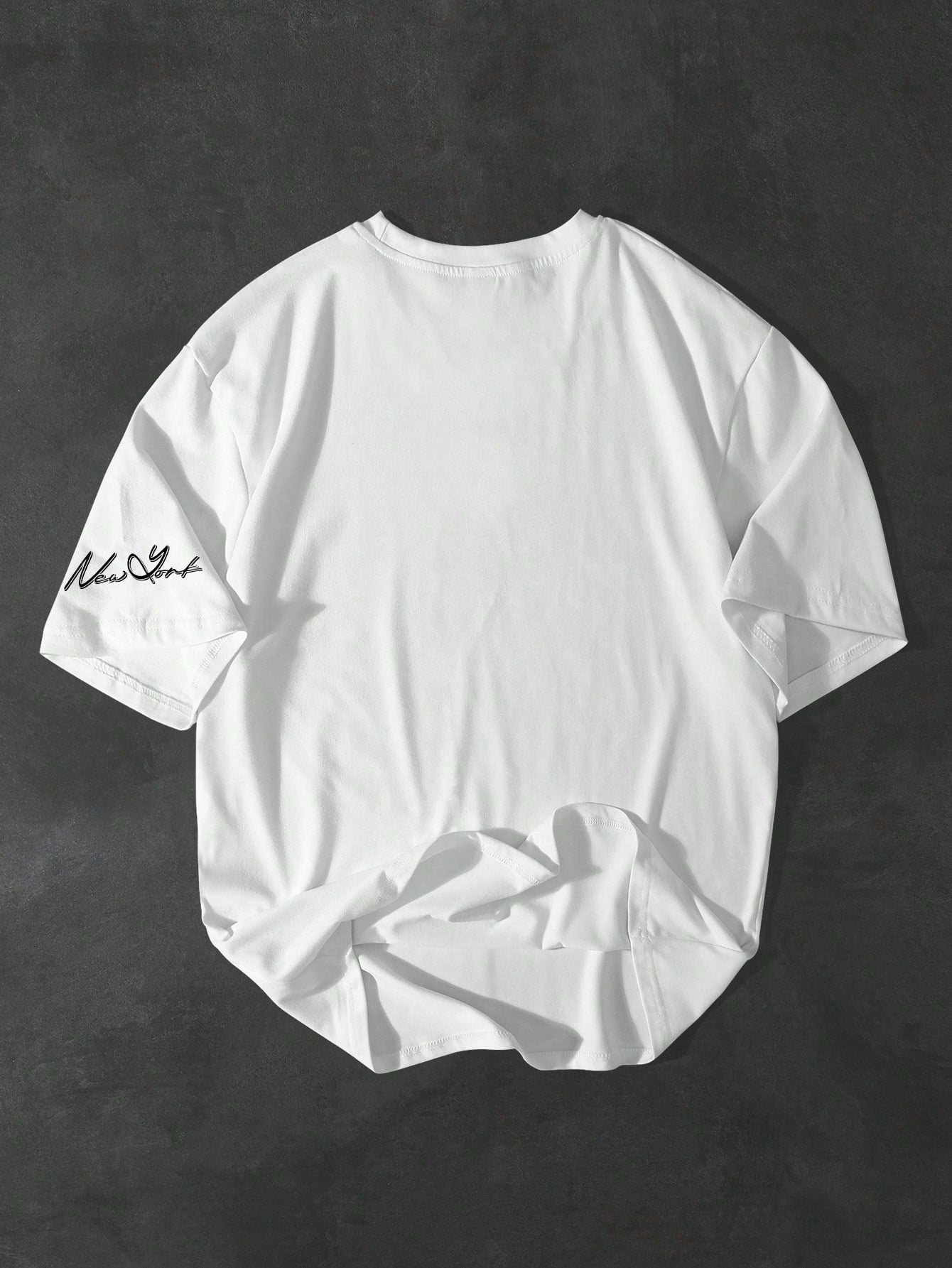 SXV 'new york 96’ Printed Cool Aesthetic Oversized Baggy T-shirt