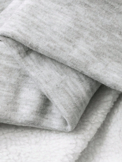 SXV Women's Embroidered Half-Zip Sweatshirt, Autumn