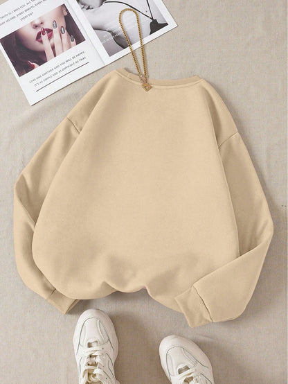 SXV Women's Round Neck Pullover Sweatshirt