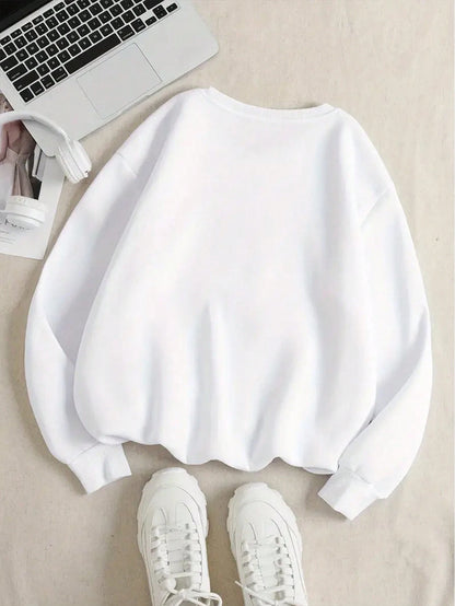 SXV Women's Autumn And Winter Fun I'm Literally Just A Girl Sweatshirt