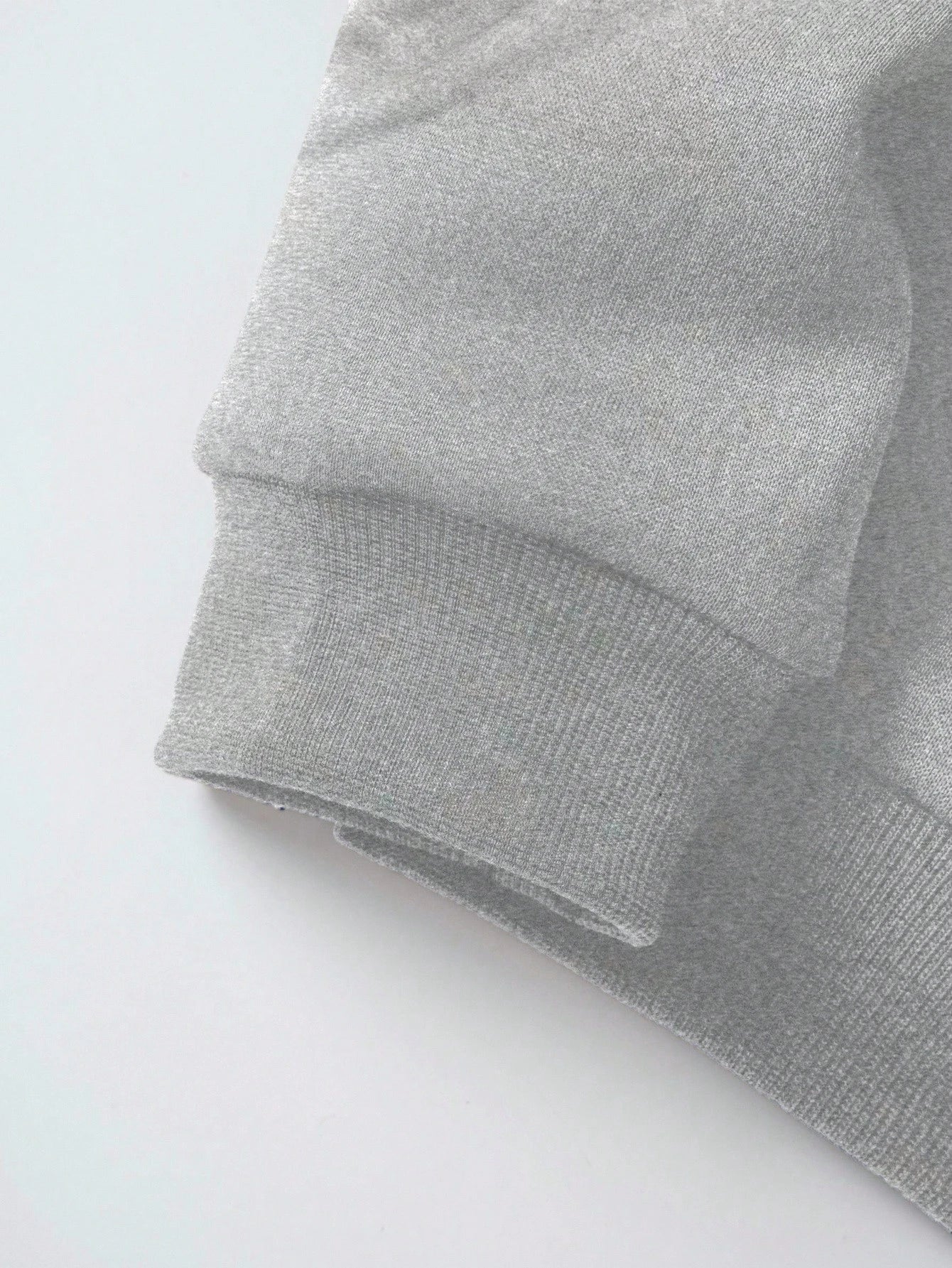 SXV Solid Color Round Neck Casual Versatile Long Sleeve Pullover Sweatshirt