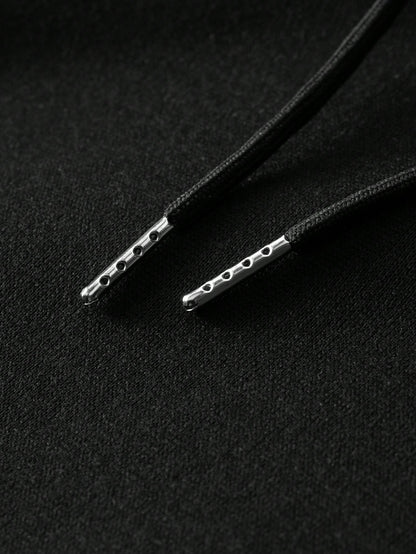 SXV Faith over Fear Men's Casual Loose Fit Printed Hoodie Sweatshirt, Autumn