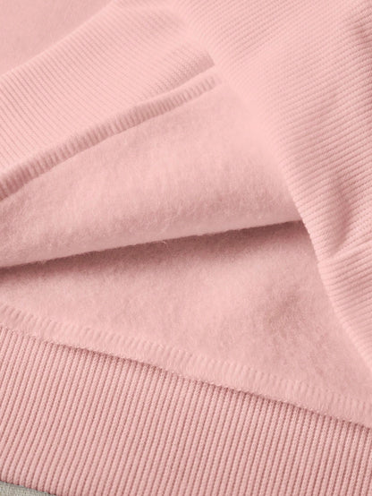 SXV New York Letter Retro Distressed Pattern Printed Sweatshirt