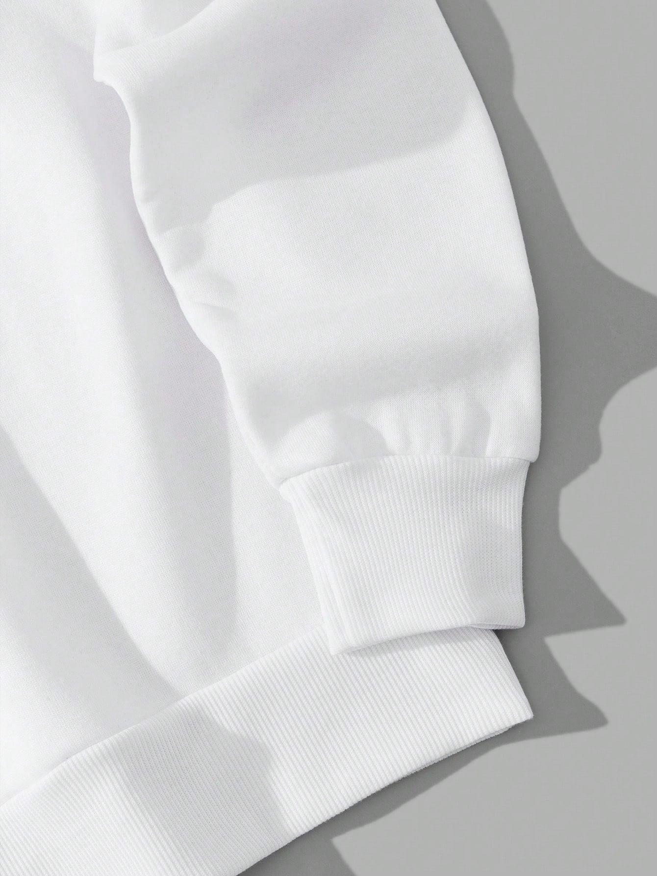 SXV Men's Funny Smiling Face Print Crew Neck Sweatshirt, Street Fashion, Autumn