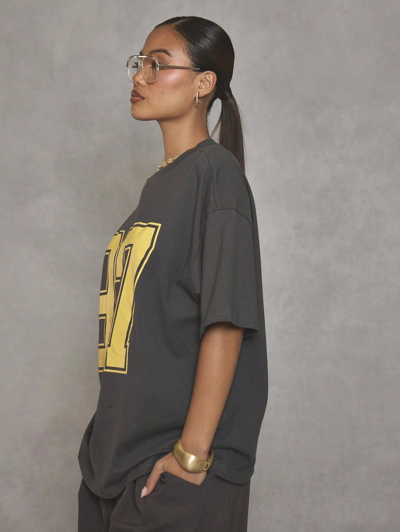 SXV '97’ Printed Cool Aesthetic Oversized Baggy T-shirt