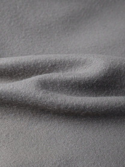 SXV Men's Solid Color Drop Shoulder Long Sleeve Drawstring Pocket Casual Hoodie, Autumn