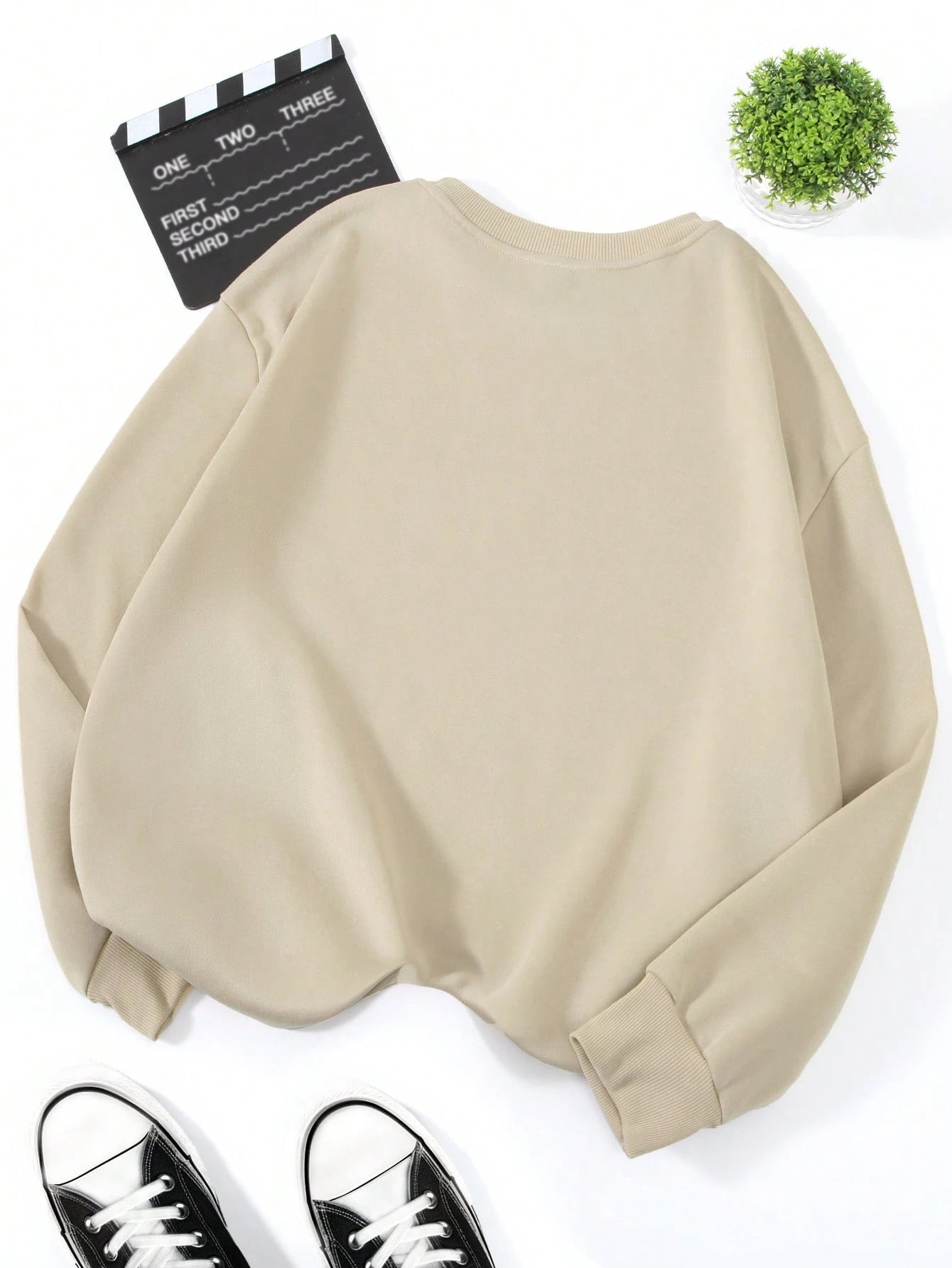 SXV i need a coffee not your opinion Women's Casual Slogan Print Crew Neck Long Sleeve Fleece Sweatshirt, Autumn