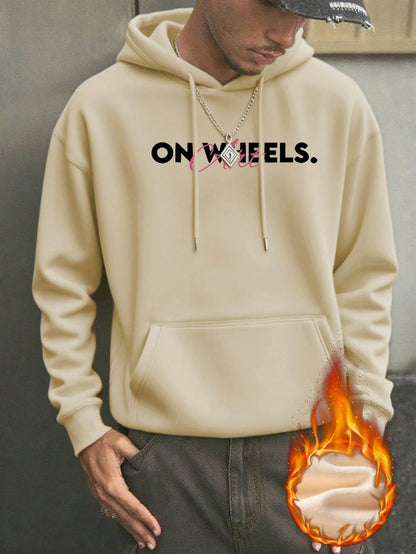 SXV Racing Enthusiast Essential! Men's Casual Racing Culture Element Printed Hoodie