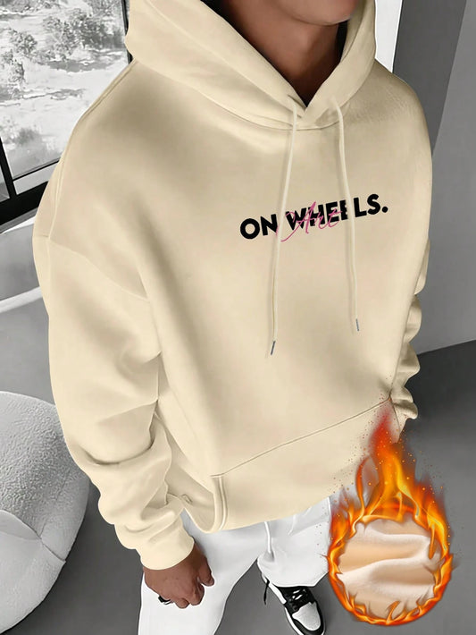 SXV Racing Enthusiast Essential! Men's Casual Racing Culture Element Printed Hoodie