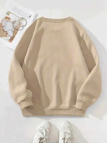 SXV Women's Casual Thick Pullover Diet coke graphic printed