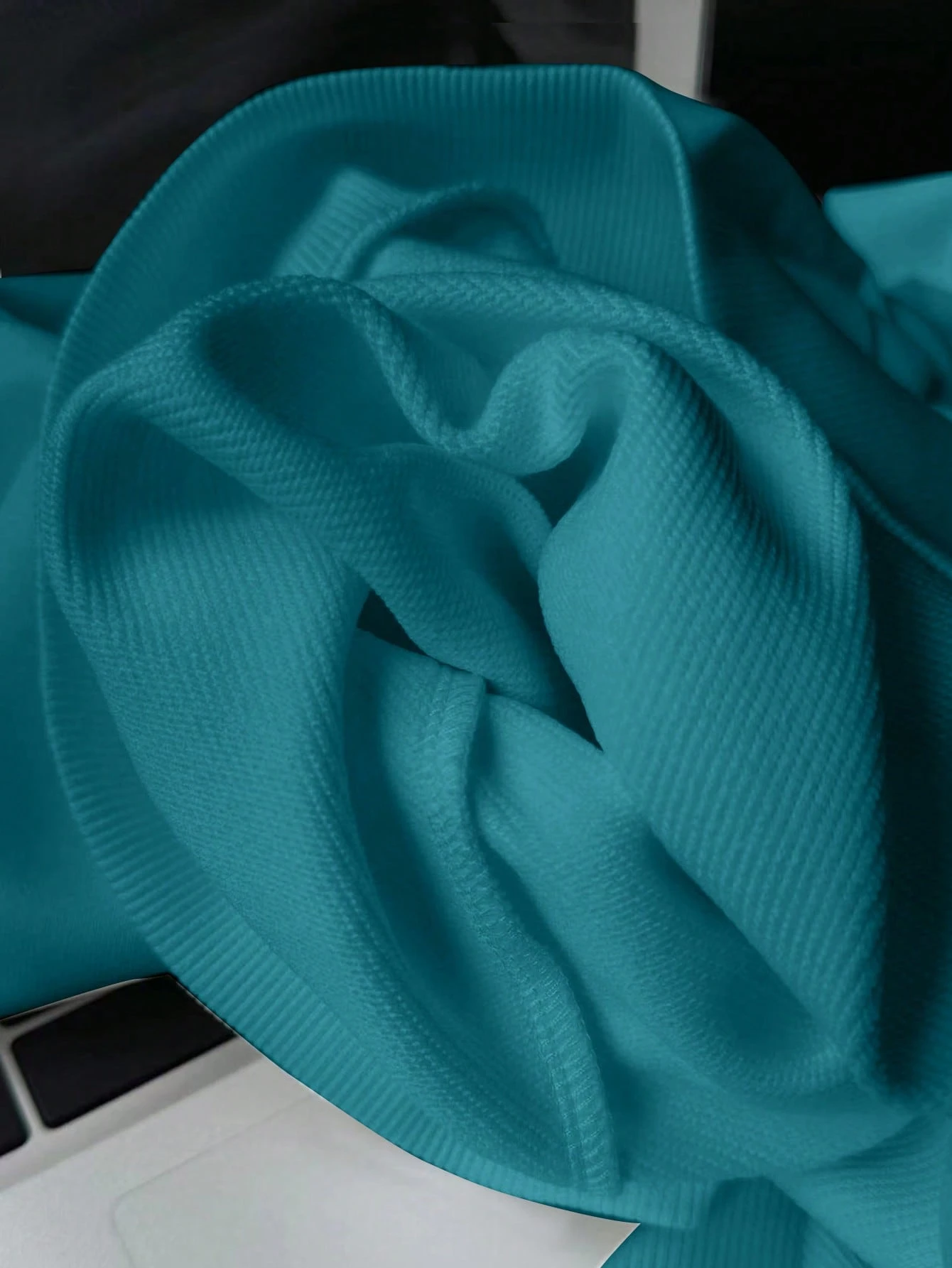 SXV Women's Autumn Open Shoulder Red Oversized Sweatshirt