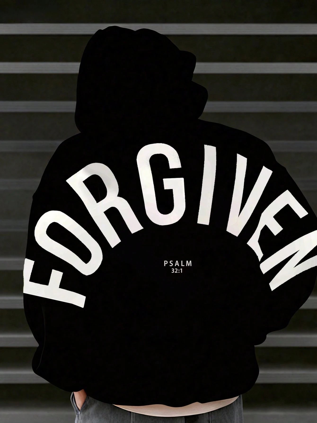 SXV Forgiven Psalm 321 Hoodie - Cotton Material For Comfort & Breathability Ideal For Casual & Sporty Outfits