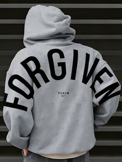 SXV Forgiven Psalm 321 Hoodie - Cotton Material For Comfort & Breathability Ideal For Casual & Sporty Outfits