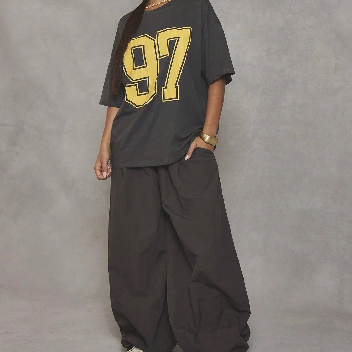 SXV '97’ Printed Cool Aesthetic Oversized Baggy T-shirt