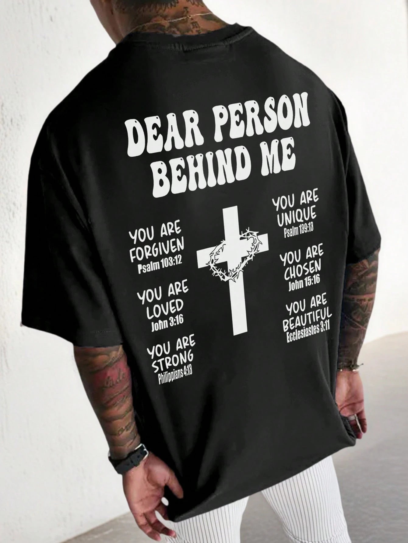 SXV Cross Print Short Sleeve T-Shirt
