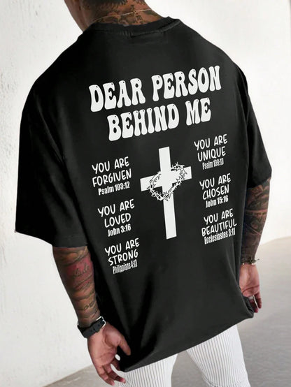 SXV Cross Print Short Sleeve T-Shirt