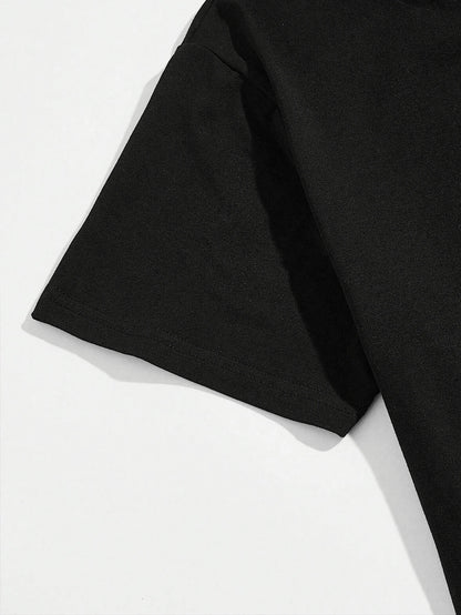 SXV Cross Print Short Sleeve T-Shirt