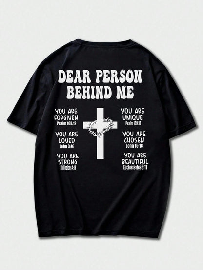 SXV Cross Print Short Sleeve T-Shirt