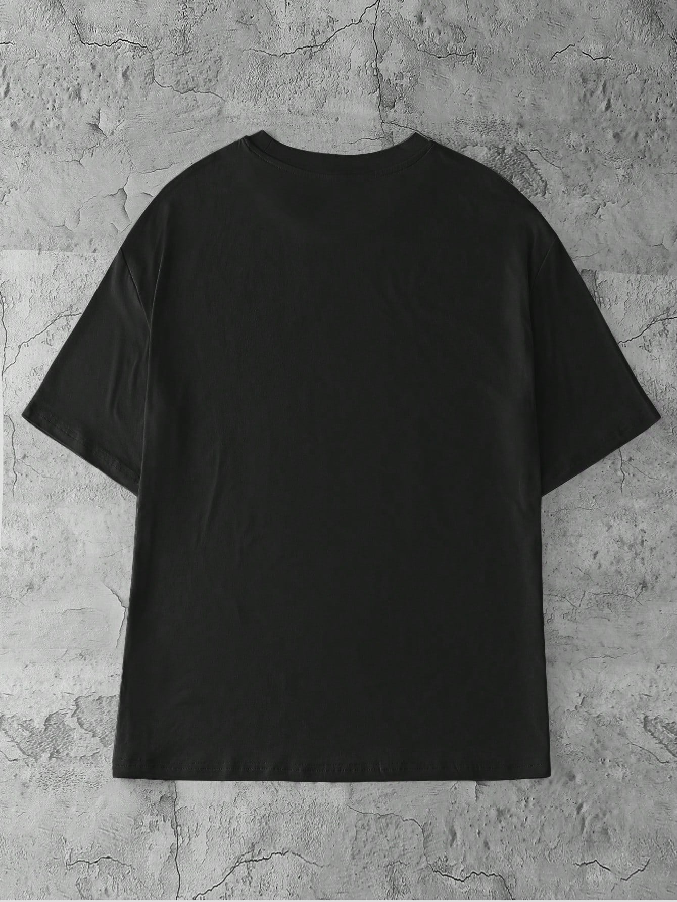 SXV Casual Rooster Letter Print Short Sleeve T-Shirt, Summer