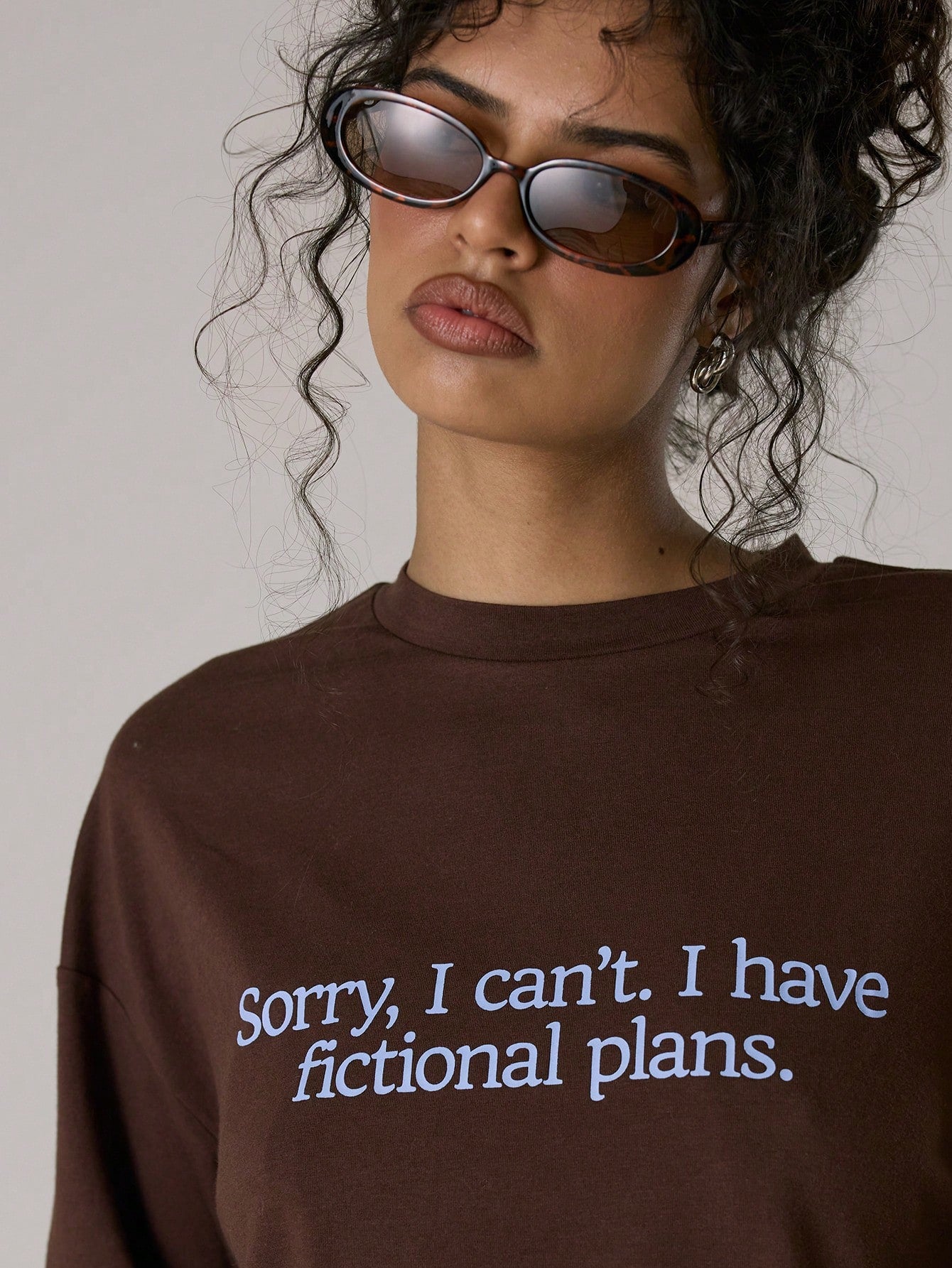 SXV Oversized Long Sleeve Graphic T-Shirt