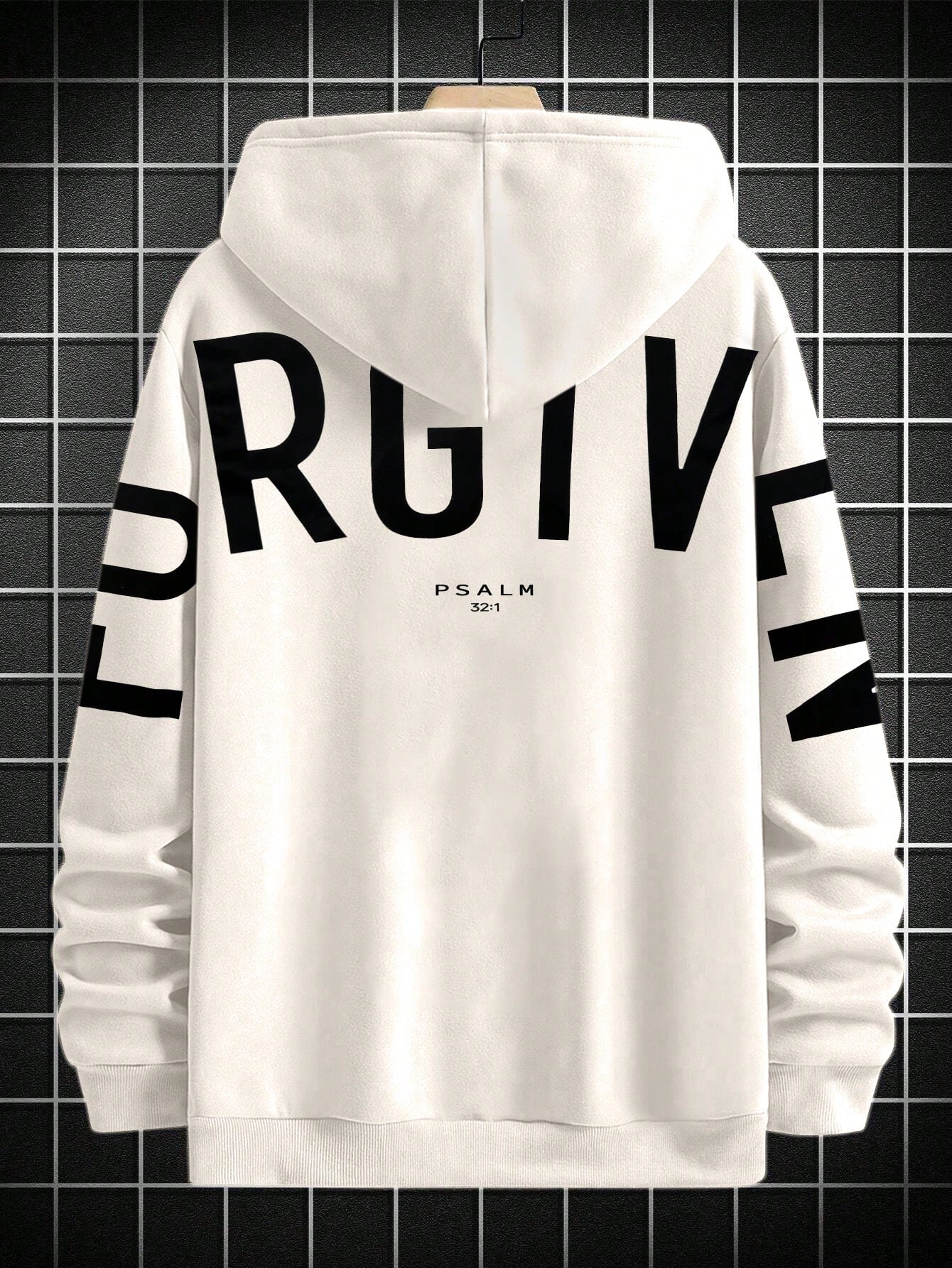 SXV Forgiven Psalm 321 Hoodie - Cotton Material For Comfort & Breathability Ideal For Casual & Sporty Outfits