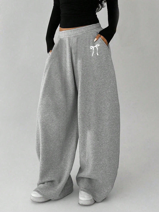 SXV Personalized Bow Print Sweatpants