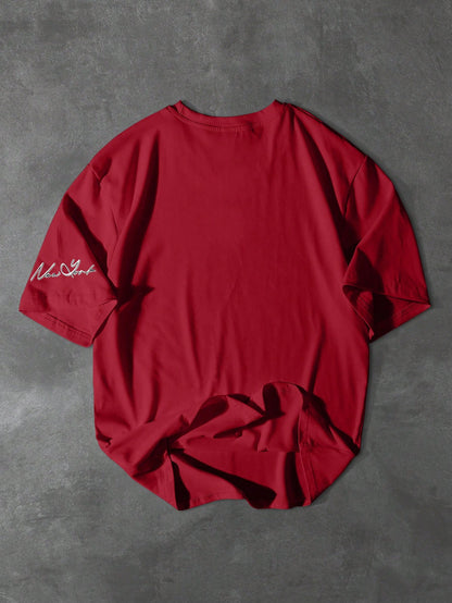 SXV 'new york 96’ Printed Cool Aesthetic Oversized Baggy T-shirt