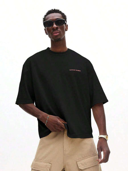 SXV 'IM NOT SHY’ Printed Cool Aesthetic Oversized Baggy T-shirt