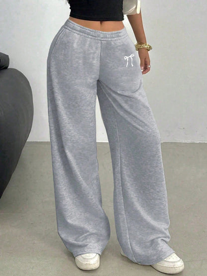 SXV Personalized Bow Print Sweatpants