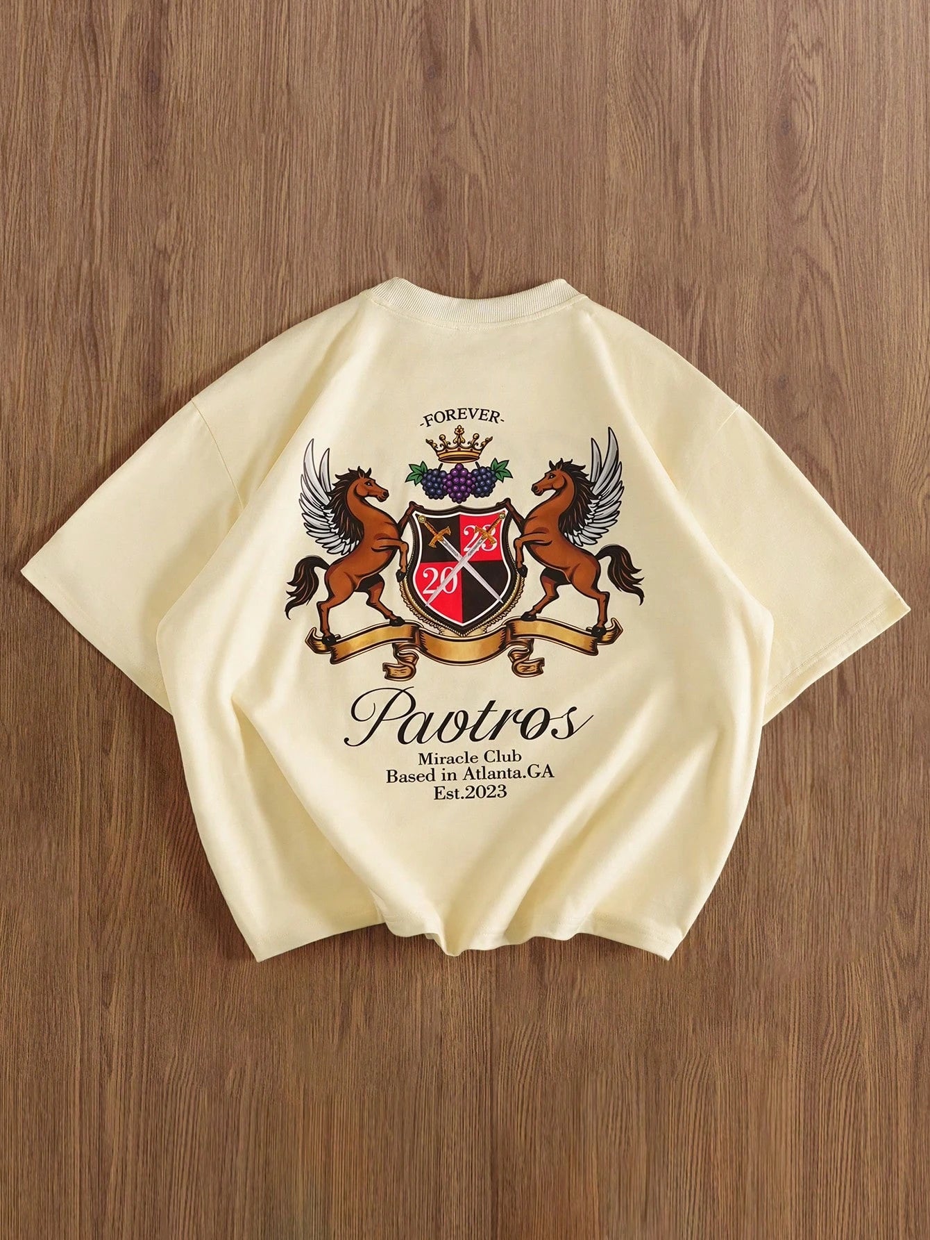 SXV 'BASED IN ATLANTA’ Printed Cool Aesthetic Oversized Baggy T-shirt