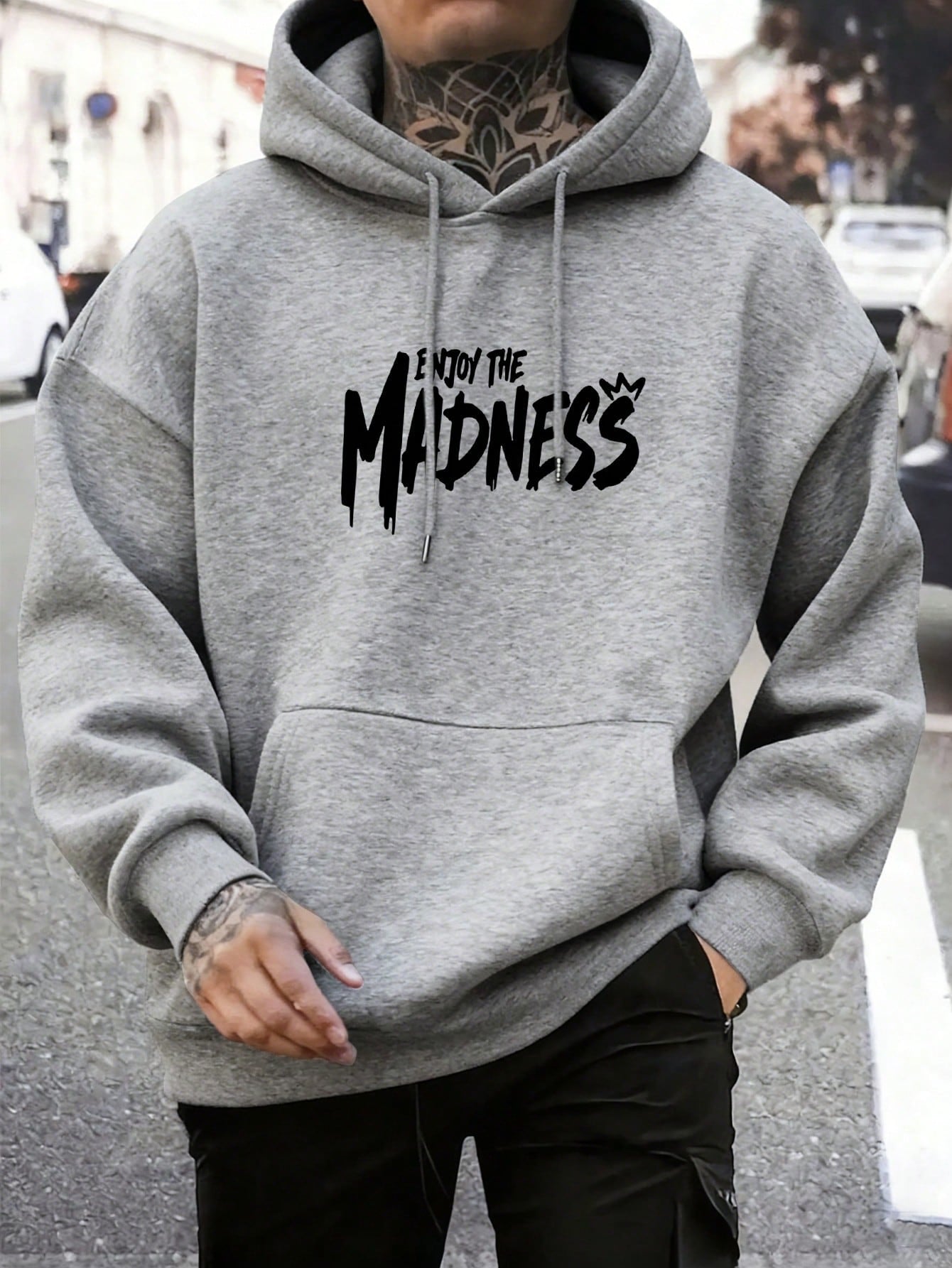 SXV Men's Casual Fashion Street Extreme Sports Madness Hoodie