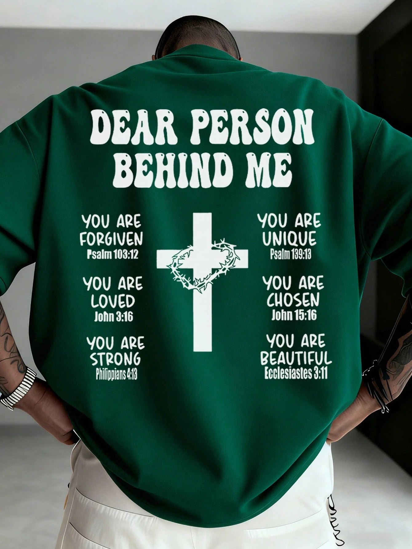 SXV Cross Print Short Sleeve T-Shirt