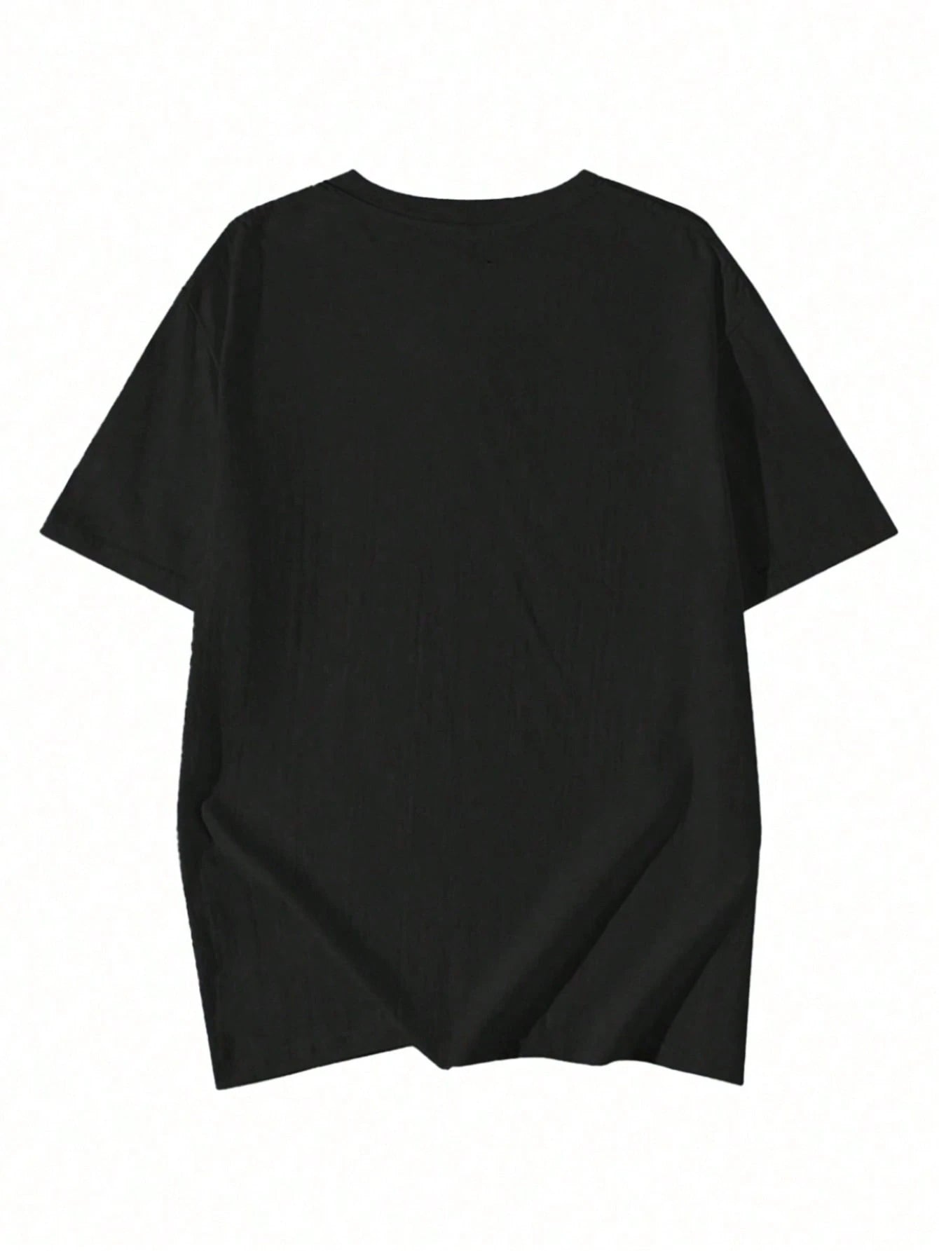 SXV Women's Loose Fit Round Neck Short Sleeve Letter & Cat Print T-Shirt, Spring
