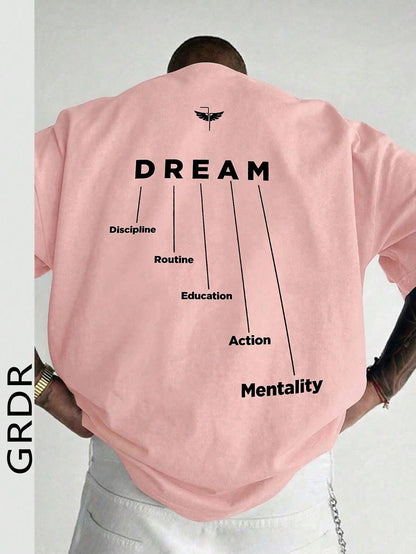 SXV Dream Easy To Match, Showcase Your Style Cotton T-shirt
