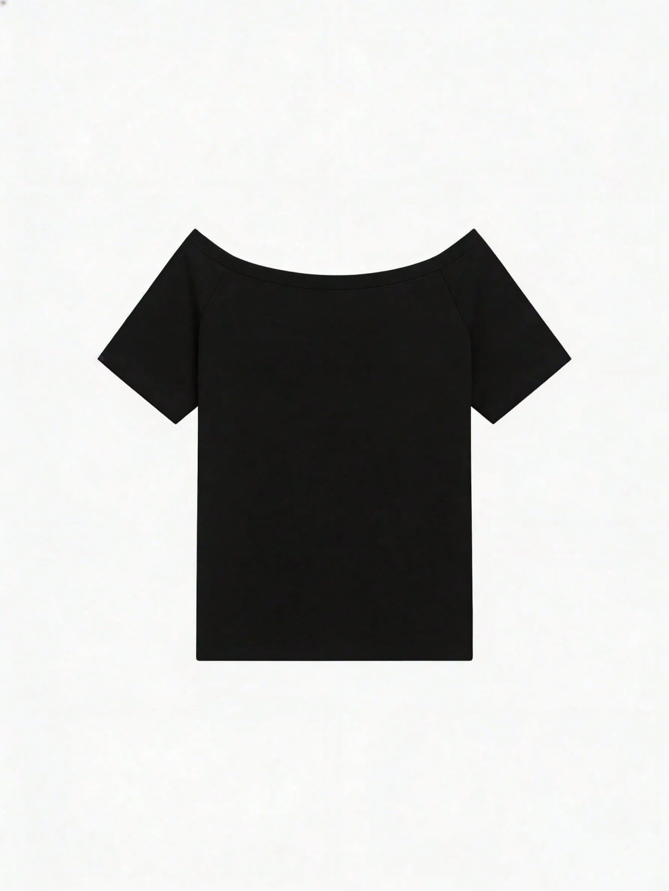 SXV Y2K Print Dream Off-Shoulder Short-Sleeve T-Shirt