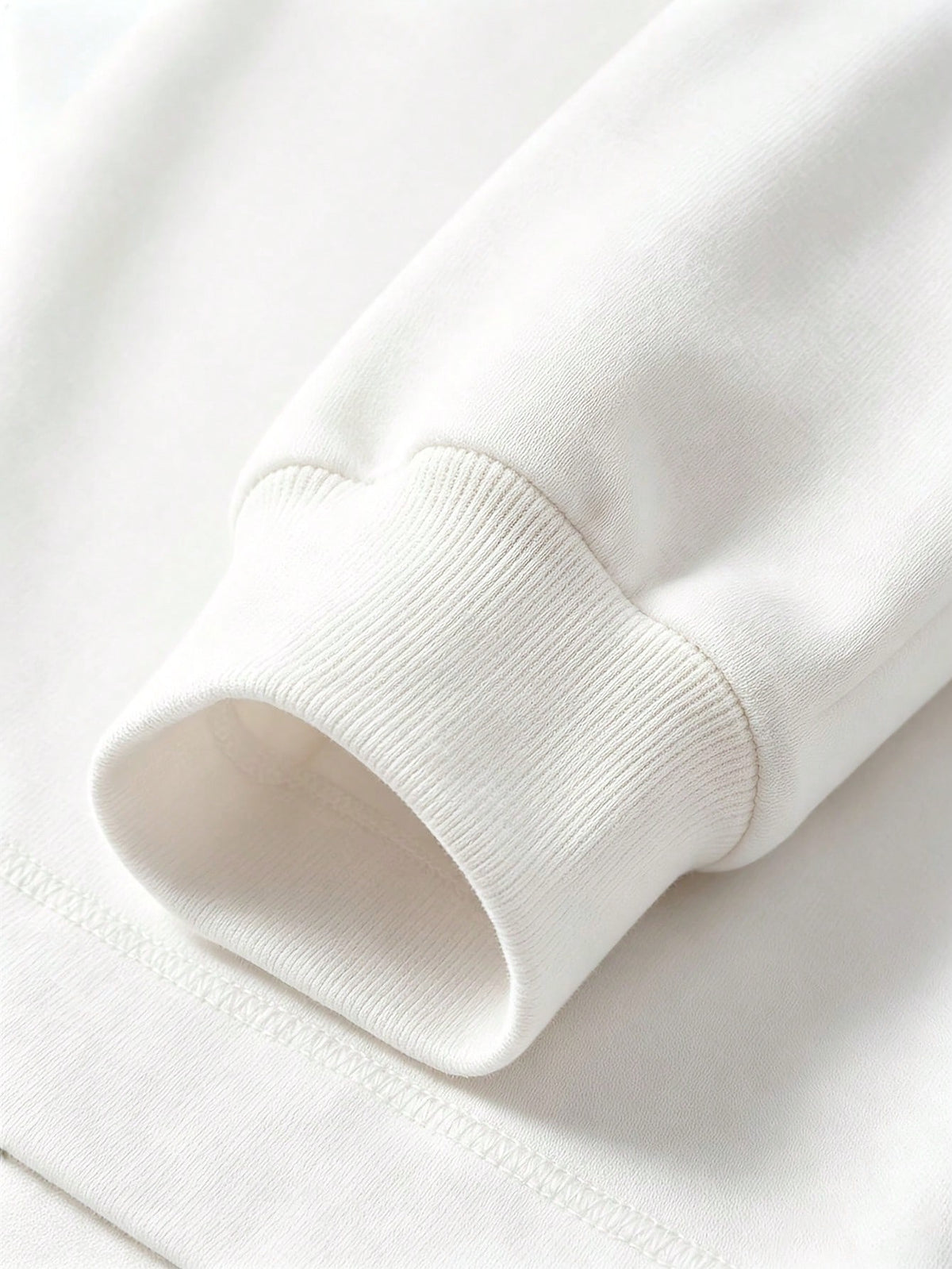 SXV Solid‑Color Crewneck Oversized Sweatshirt