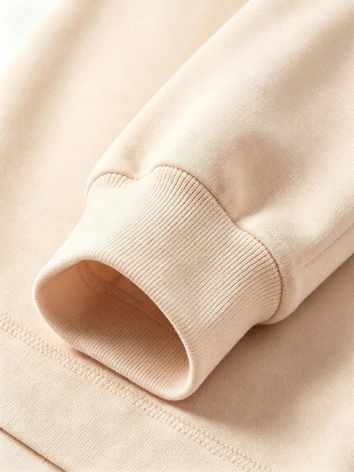 SXV Solid‑Color Crewneck Oversized Sweatshirt