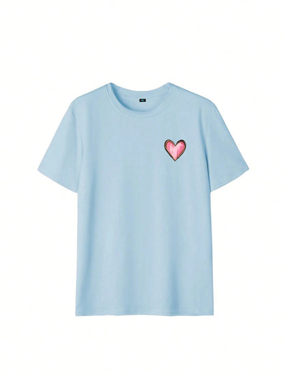 SXV God Is Always Good Cross & Letter Print T-Shirt