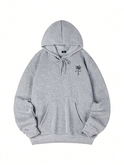 SXV Women's Winter Graphic Long Sleeved Drawstring Hoodie With Pocket