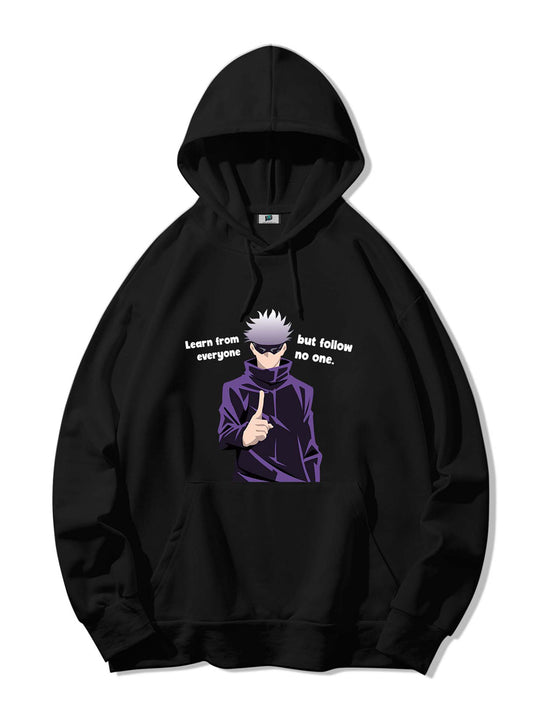 SXV  'GOJO’ Printed Cool Aesthetic Sweatshirt Hoodie