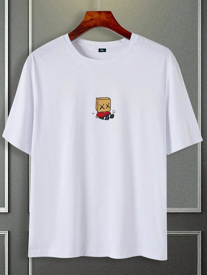 SXV 'Cute Cartoon’ Printed Cool Aesthetic Oversized Baggy T-shirt