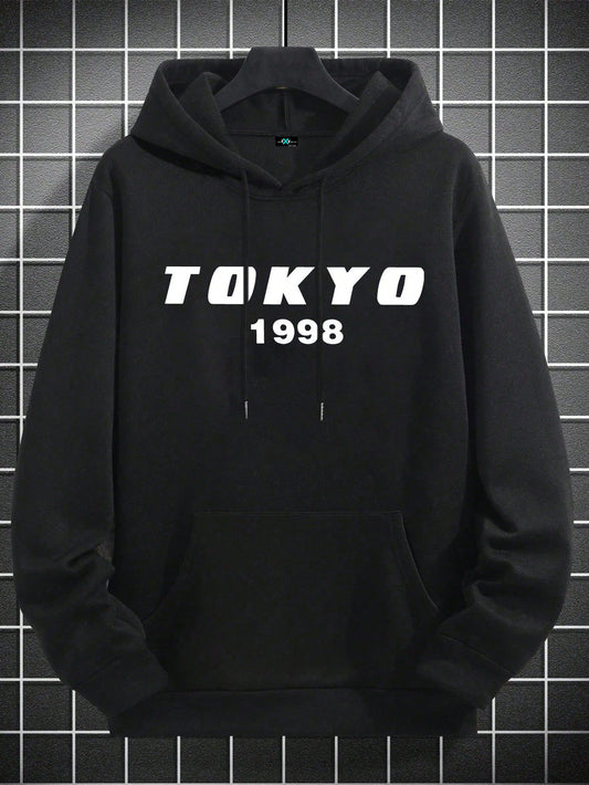 SXV 'tokyo’ Printed Cool Aesthetic Sweatshirt Hoodie
