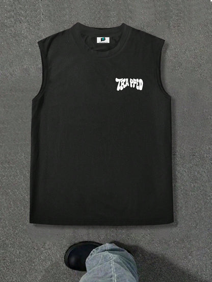 SXV Men's Sleeveless Tank Tee : trapped